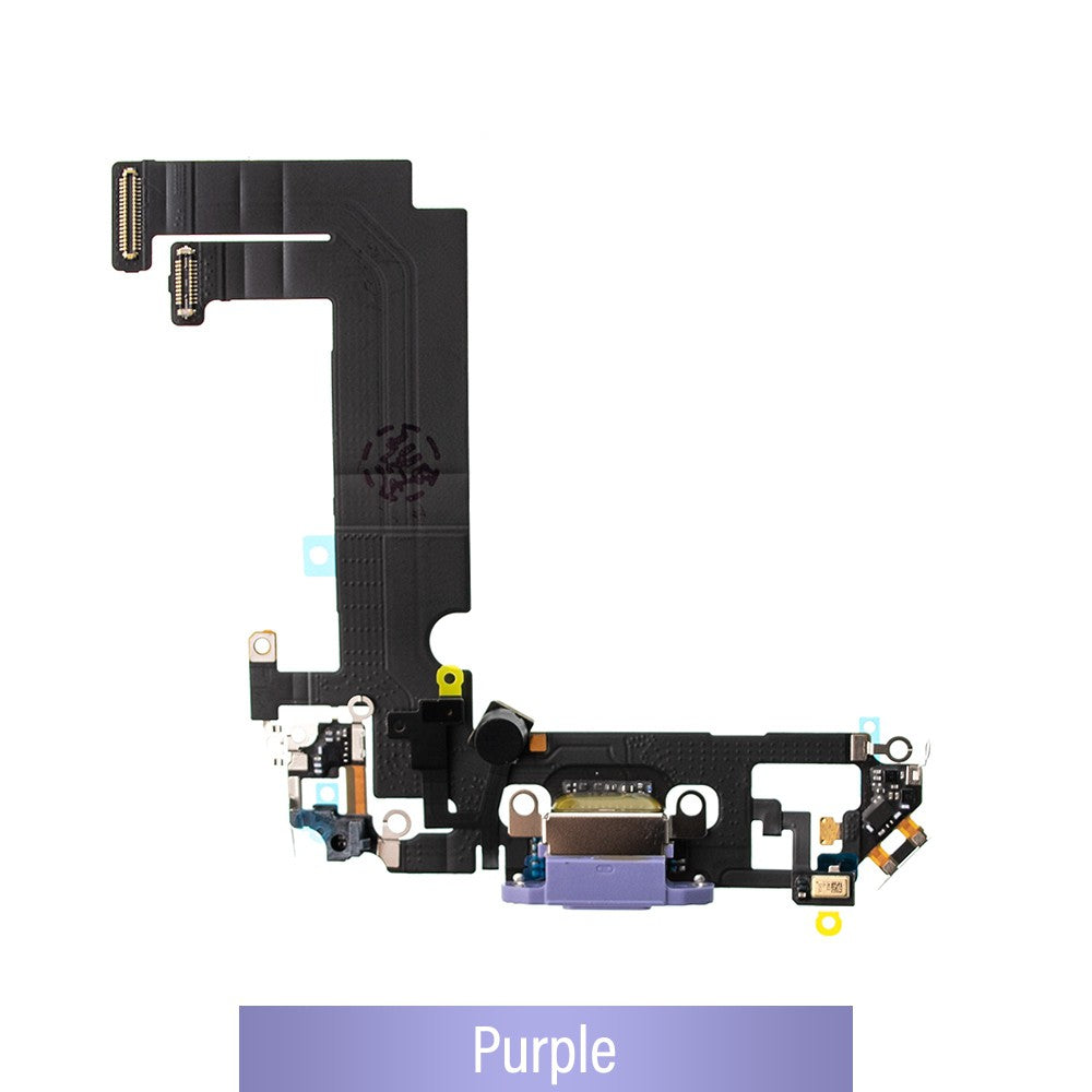 Charging Port for iPhone 12 mini (Purple)-Purple Charging Port for iPhone 12 mini (Purple)-Purple